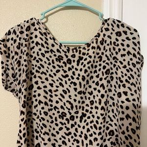 Cheetah Women’s Blouse Medium